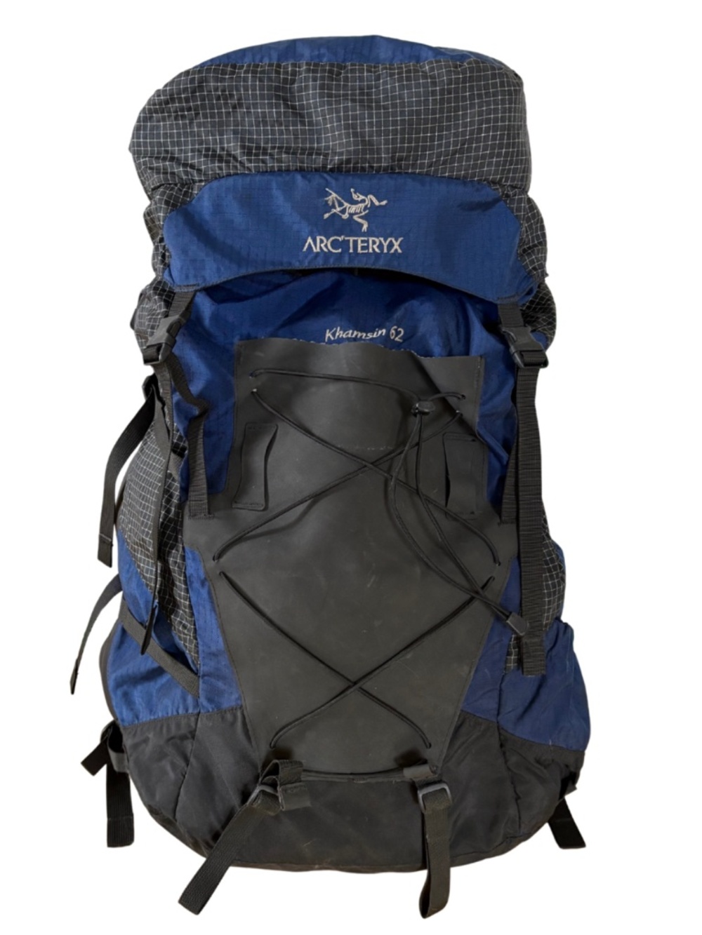 Vintage Arc’teryx Khamsin 62L Backpack – Made in Canada, Blue/Black